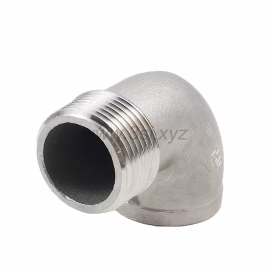 Stainless Steel Pipe Fittings Thread Round End Caps (YZF-F001)